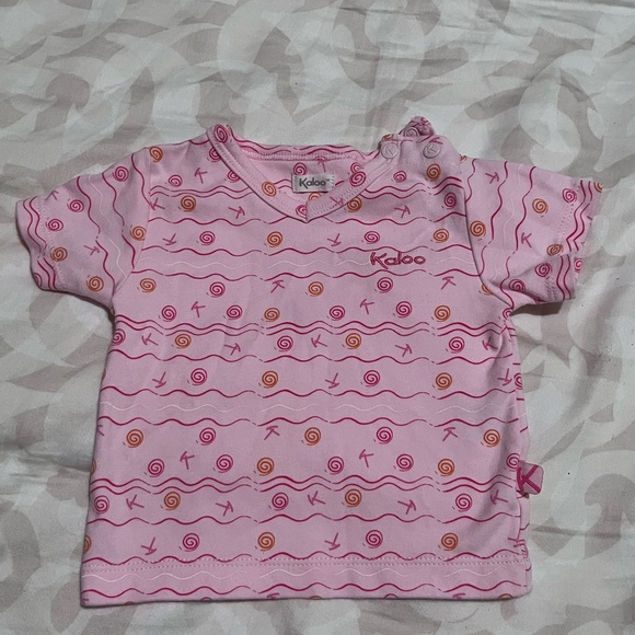 🌻3/25$ New Kaloo pink t-shirt 6 months - Picture 1 of 7